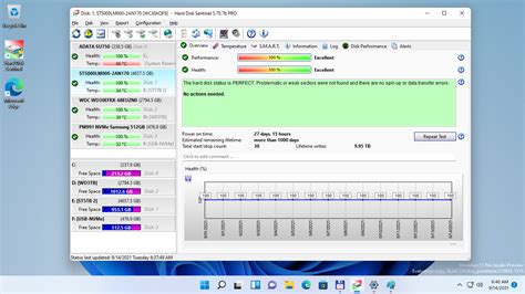 sentinel hdd test download